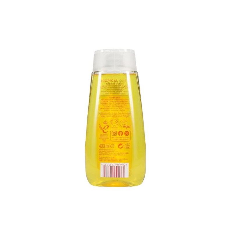 Astonish Tropical Shampoo with Pro-Vitamin B5, 400ml