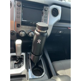 Seat Toyota Tundra Cup Holder Adapter 2014 - 2021 with Bucket Seats. Fits Larger Cups