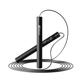 UMAY Weighted Cordless Jump Rope, Adjustable Length Ropes Ropeless with LCD Counter Display for Women Kids, Smart Skipping Rope with Ball for Burn Calories, Home Workouts, Fitness Exercise Training