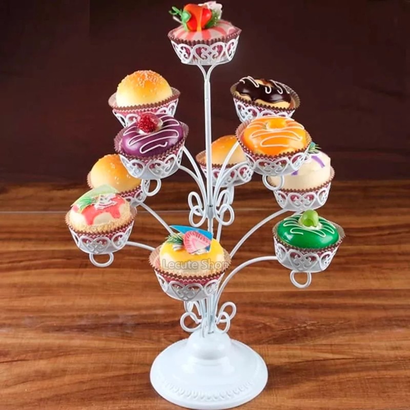 Oasiswj Exhibidor Muestrario Cupcake Pastel Postres Reposteria Base