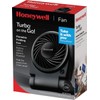 Honeywell HTF090B Turbo On-the-Go Personal Fan, Black – Small Portable