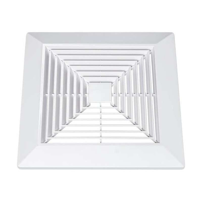 Piumeif 12x12 Bathroom Exhaust Fan Cover with Springs, Replacement Vent