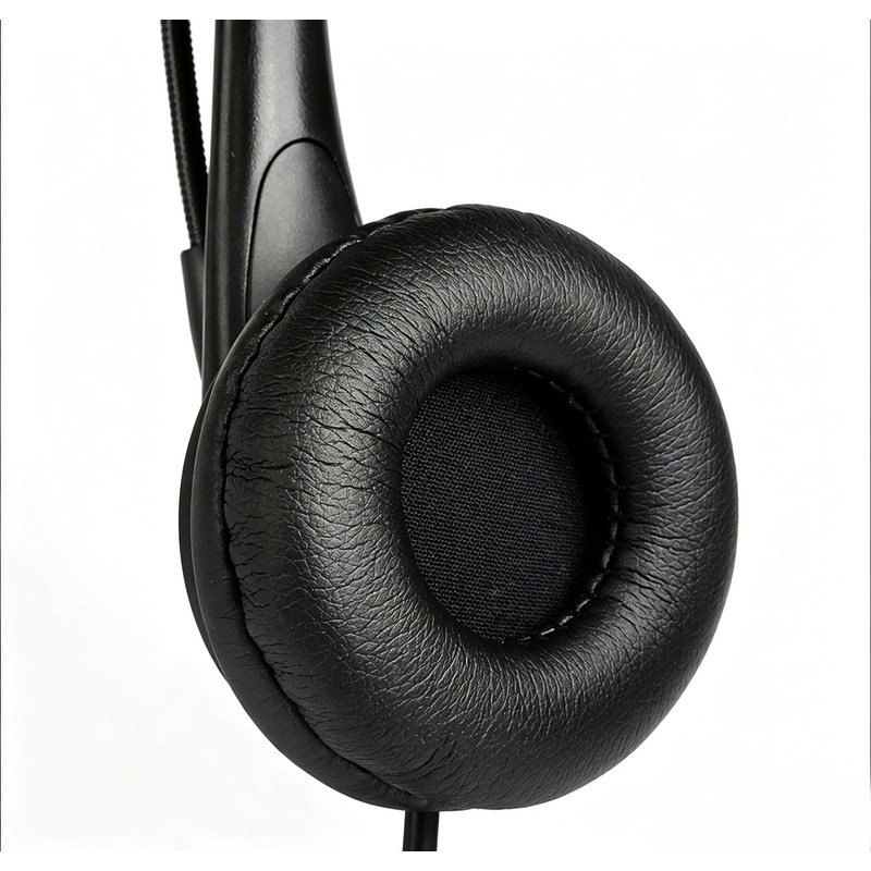 CENMIGO Wired Headset with Noise Cancelling Mic, USB Connectivity, Plug