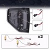 PIT66 LED Tail Lights Pair w/Red Light Bar&wiring harness Compatible