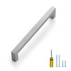 Ravinte 1 Pack Stainless Steel 6-1/4 Inch Cabinet Pulls Brushed