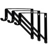 Harrier Hardware Premium Heavy Duty Closet Shelf and Rod Bracket,