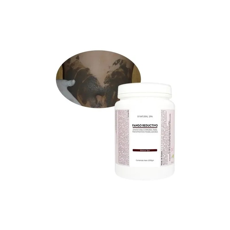 Fango Reductivo 1 Kilo Mascarilla Corporal Modeladora