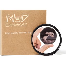 MaD Cameras 77mm R72 IR Infrared Photography Filter, 720nm Pass Special Effect Filter for SLR/DSLR Camera
