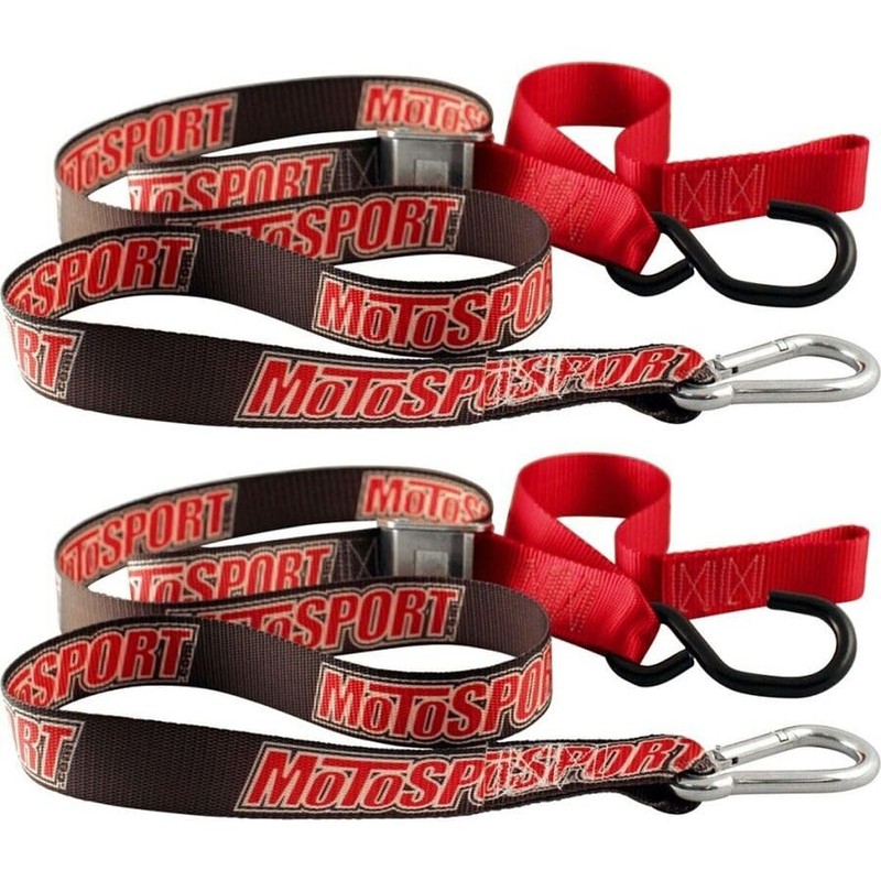 MotoSport Powertye Tiedowns - Carabiner