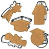 Moose Goods Graduation Cookie Cutters – 5-Pcs Cookie Cutter Set