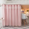 JNGUOSICN Bunk Bed Curtain Student Dormitory Shading Curtain Single Sleeper