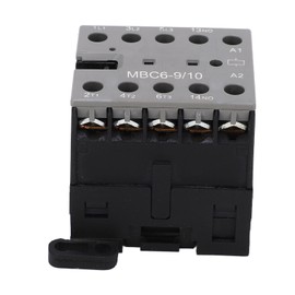 DC Contactor 16A Flame Retardant High Sensitivity Strong Bearing Mini Electric Contactor 24V