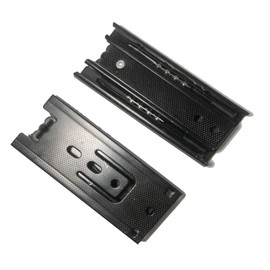 Btibpse Furniture 4-inch Length Full Extension Drawer Slides Telescopic Ball Bearing Slide Rail 2pcs