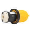 RV Cord Connector Locking Plug W/Cover Ring Power Socket 30Amp