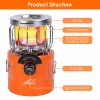APG 2000W 2 In 1 Camping Stove Tent Heater Gas