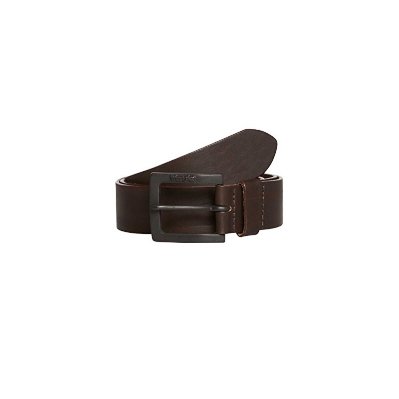 Wrangler Men's Kabel Buckle Belt, Brown, 100 cm