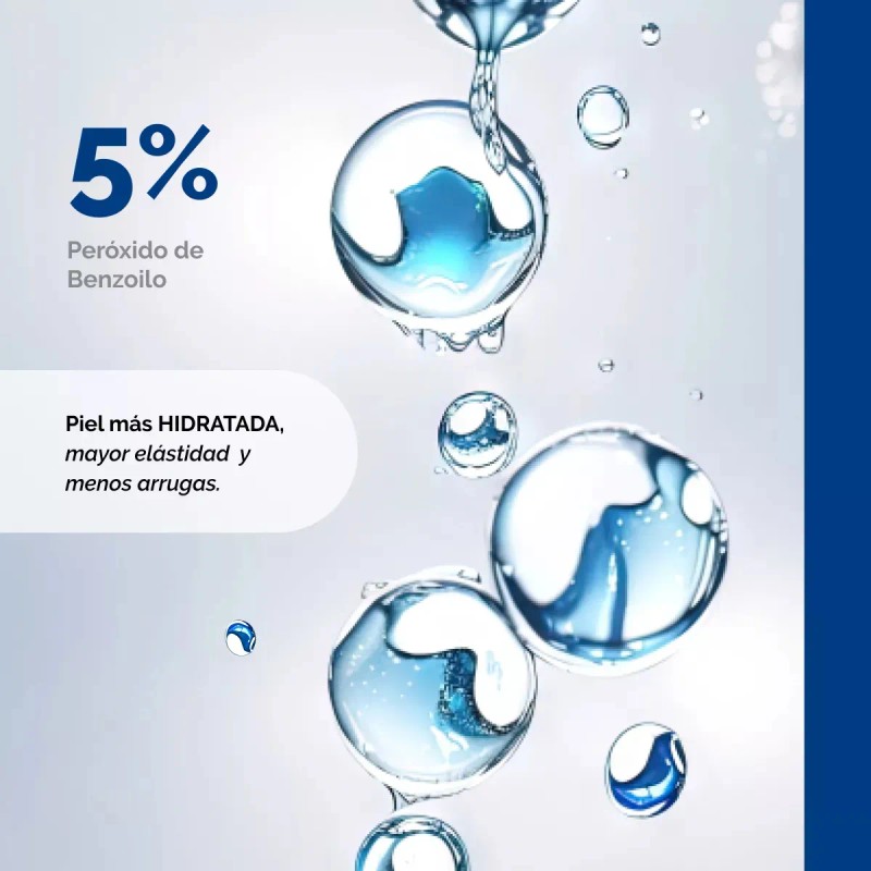Bpollen Gel Antiacné Peróxido De Benzoílo 5.0% 60g Acneica