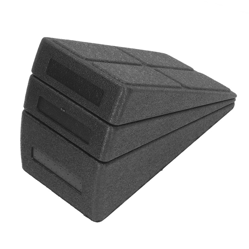 Slant Board Black EPP Adjusted Foot Calf Stretching Board for