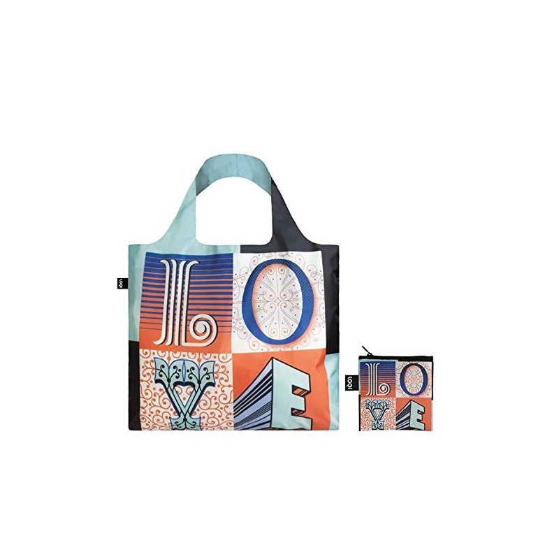 Lowkey Eco Bag Folding Artist Collection Martina Flow Love MF.LO