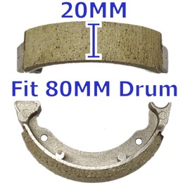 Front Brake Shoes for Suzuki LT-Z LTZ 50 2006-2024 LT 80 1987-06 Brakes 273