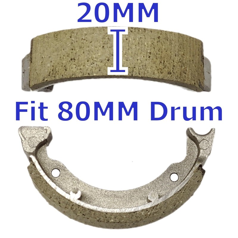 Front Brake Shoes for Suzuki LT-Z LTZ 50 2006-2024 LT