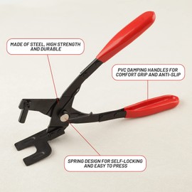 SPEEDWOX Exhaust Hanger Removal Pliers Exhaust Pliers Hanger Bracket Removal Pliers Bracket Separation Exhaust Pliers for Exhaust Hanger Brackets