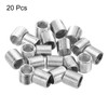PATIKIL 20pcs M10-M8 Thread Adapter Sleeve Reducing Nuts 10mm Threaded