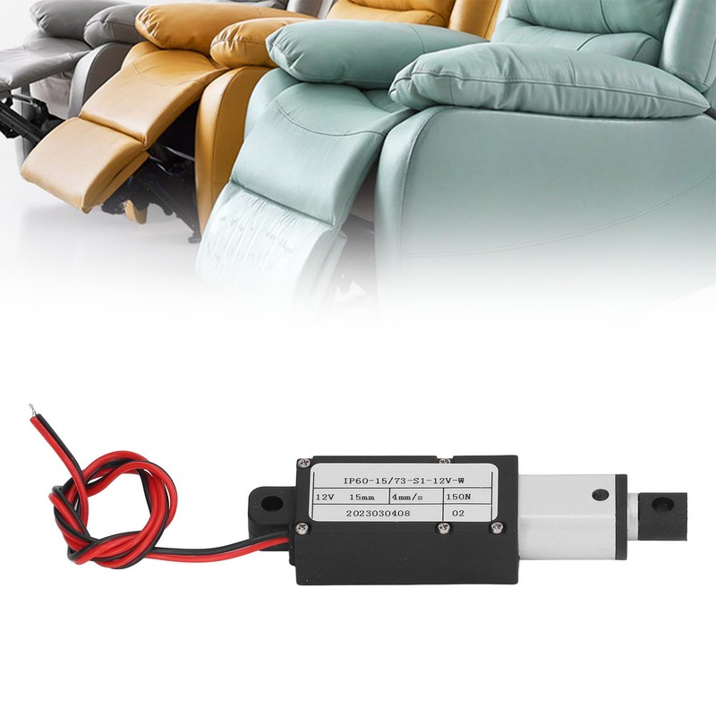 Electric Micro Linear Actuator 150N Aluminum Alloy 15mm Stroke Mini