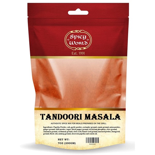 Spicy World Tandoori Masala Spice Mix Seasoning 7 Oz -