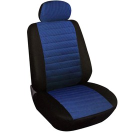 WOLTU Seat Cover Car Single Seat Cover Universal Size Set of 1 Black/Blue