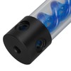 Water Cooling Reservoir 255mm/10.0in Acrylic Plastic Material G1/4in Thread Low