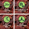 Halal Beef Jerky, 4 Flavors - Boxed Halal (Jalapeño Garlic)