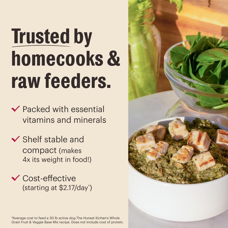 The Honest Kitchen Human Grade Whole Grain, Veggie & Fruit
