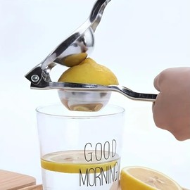 Manual Citrus Juicer, Stainless Steel Lemon Squeezer, Heavy Duty Hand Press for Lemons, Limes and Oranges