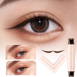 Stamp Eyeliners,Eye Stencil Makeup Tool - Smooth Precise Pen Tool Multi-Functional Design for Makeup Beauty Family Girl Friends