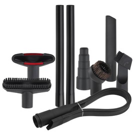 Vacuum Attachment Cleaner Set 9PC, Household Cleaning Vacuum Cleaner 1 1/4" with Vacuum Hose Adapters for Shop Vac Accessories, 1.25inch Shop Vacuum Brushes Soft Dust Brush for Vac Accessories