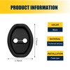 Door Lock Strike Protector, Silicone Silent Shock Absorption Lock Accessories,
