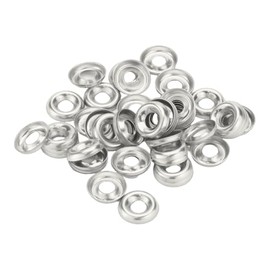 No.8 A2 Stainless Steel Screw Cup Washers - To fit 4mm Screws (Pack of 50)