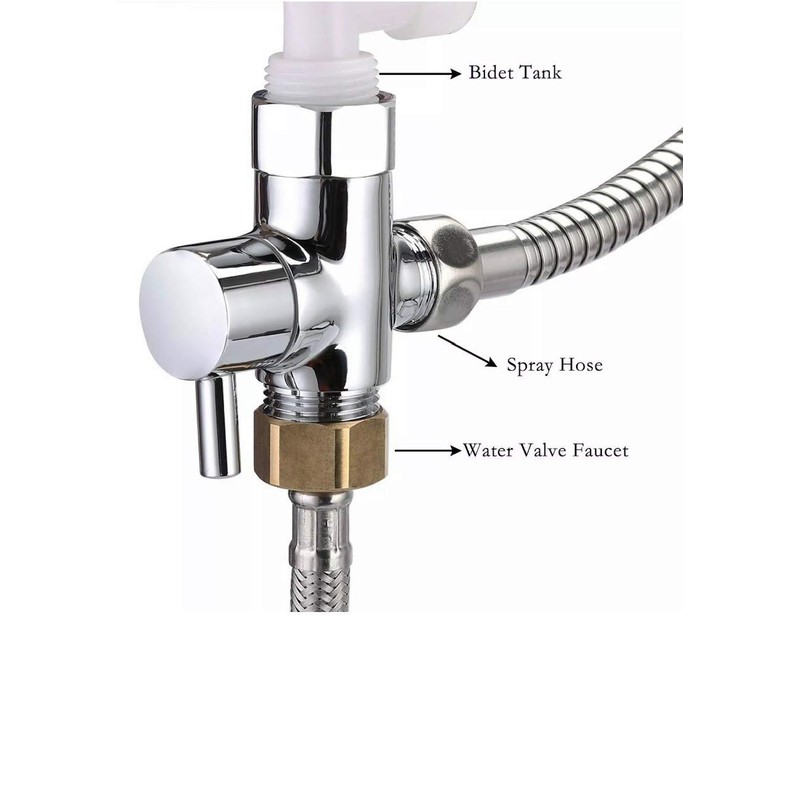 TACHI Handheld Cloth Diaper Toilet Sprayer Kit Bidet Baby Shower