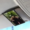 Srandme Car Picture Frame, Leather Vehicle Sun Visor 4x6 (Standard