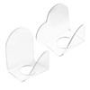 TEHAUX Stylish Hand Makeup Palette 2pcs Hand Nail Art Mixing
