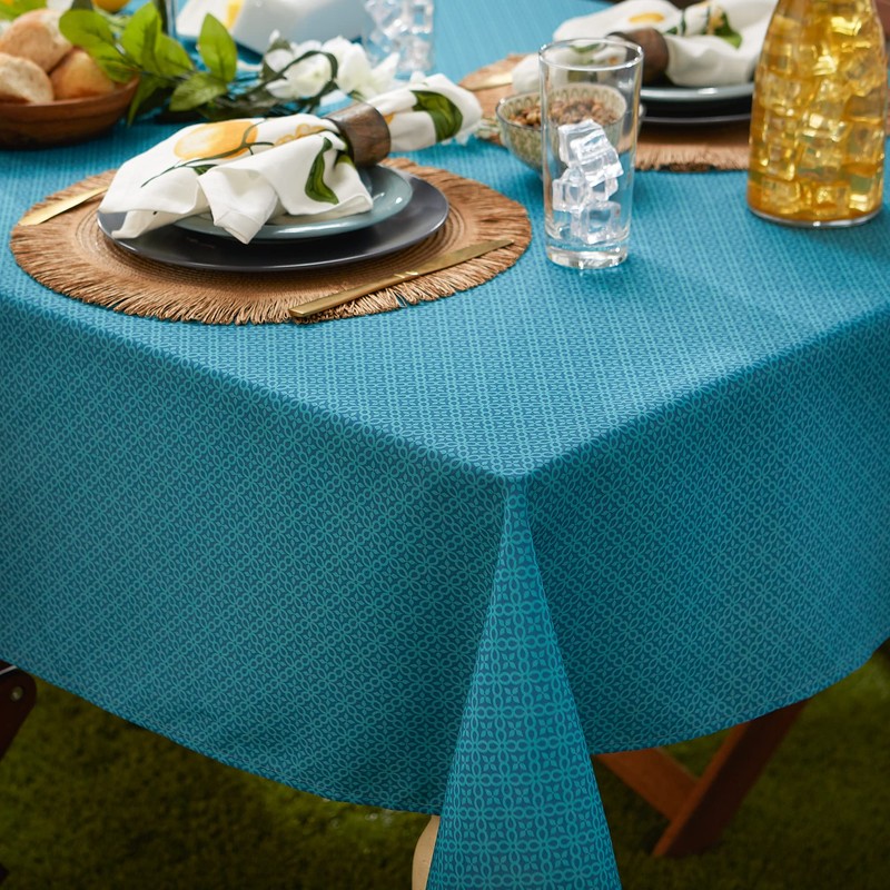 DII Outdoor Tabletop Collection - Mantel con Cremallera, Redondo, 60