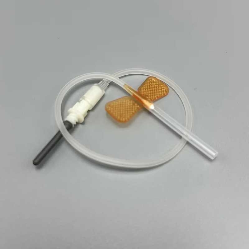 Veterinary Butterfly Shaped Blood 25g Collection Needle, Winged Blood Collection