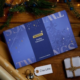 Twinings Christmas Festive Favourites Premium Tea Selection | Ideal Secret Santa Christmas Gifts Idea For Women & Men |40 Tea Bags |8 flavours of Green Tea & Herbal Infusions