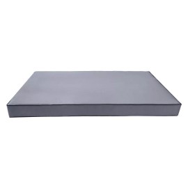 Universal |COVER ONLY| Outdoor Contrast Trim 6" Full Daybed Fitted Sheet Slipcover AD001