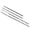 YBDDZH Weatherstrip Window Seal Car Window Moulding Trim,（Silver） Compatible with2012-2015