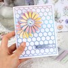 Desecraft 36 Sheets 12x12 Glitter Shining Pastel Ombre Cardstock Scrapbook