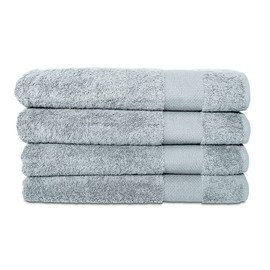 Hencely Premium Bath Towel Set of 4-28x58 Inches - High Absorbency, Quick Drying - 100% Soft Turkish Cotton Towels - Ideal for Home, Bathroom, Hotel, Spa, and Gym - Water Green
