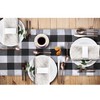 JOYIN 14 × 108” Christmas Table Runner, Buffalo Check Collection