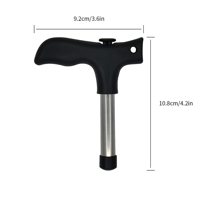 zhuohai Stainless Steel Coconut Opener Tool, Straw Hole Maker Safe